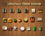 Ubuntu Asia Icons by michaelgoldthriteart
