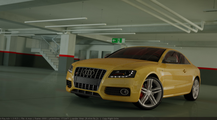 Audi S5 3D Model