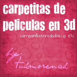 Carpetas de peliculas en 3D