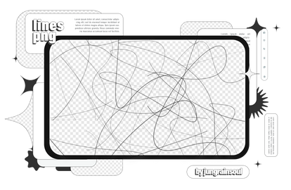 03 LINES PACK / pngs 'by jungrainsoul