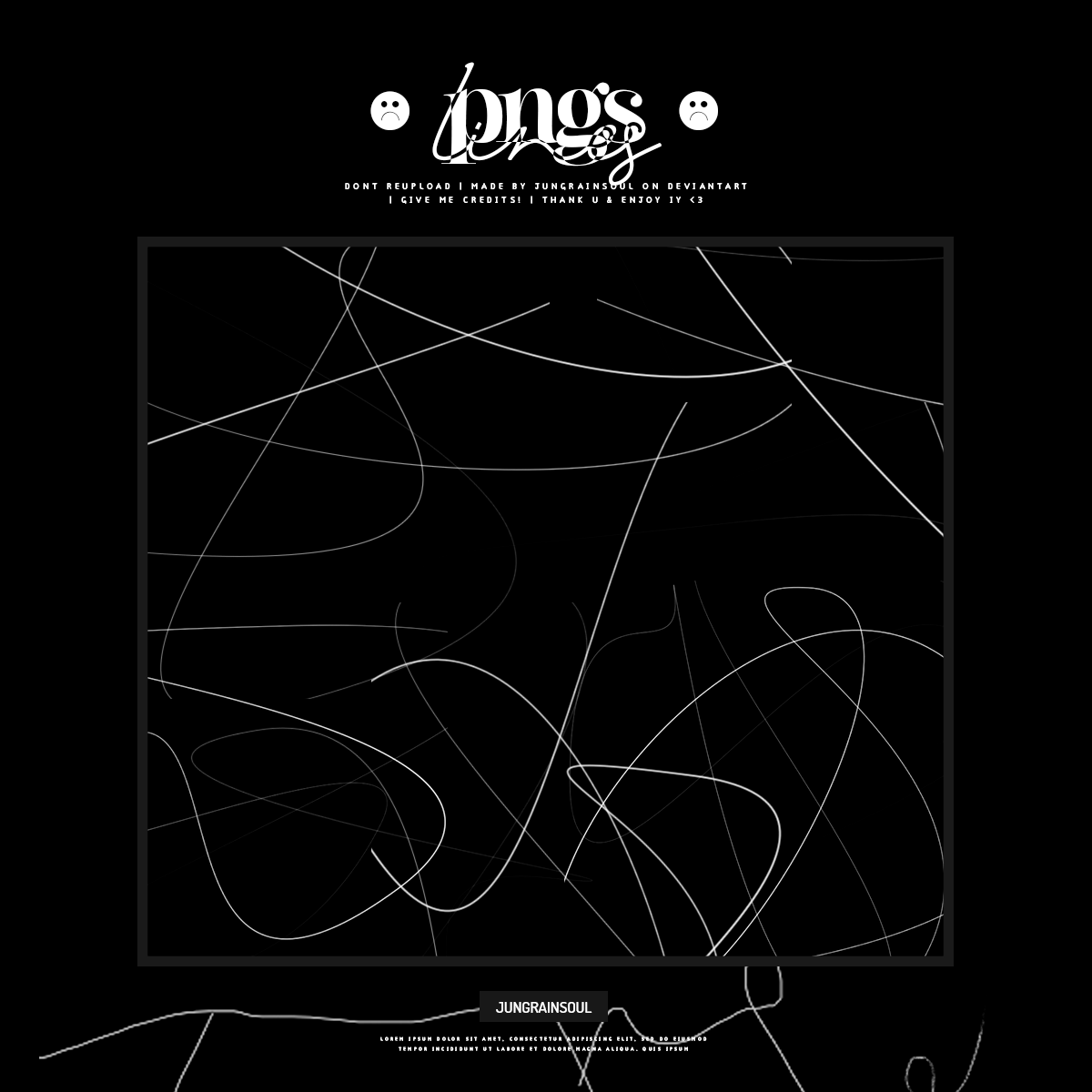 003 : lines pack | pngs * by jungrainsoul on DeviantArt