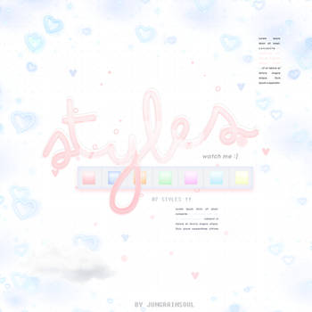 03 BUBBLEGUM / styles 'by jungrainsoul