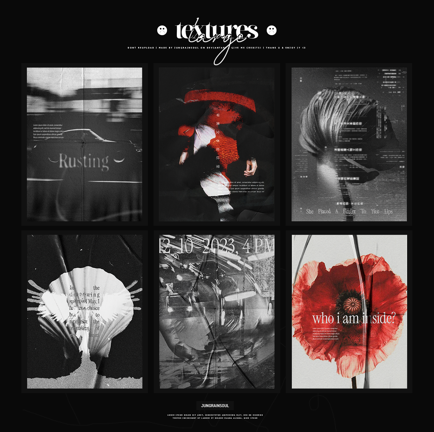 025 : random large | textures * by jungrainsoul on DeviantArt