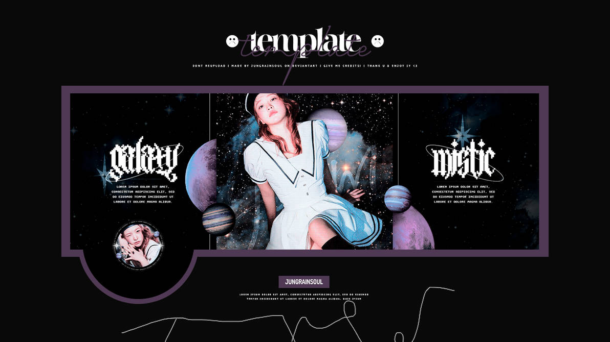 111 : layout set | templates pack * by jungrainsoul on DeviantArt