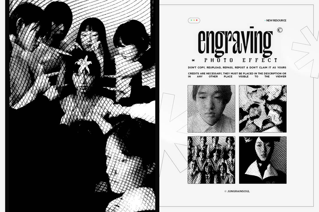 028 : engraving | photo effect * by jungrainsoul on DeviantArt