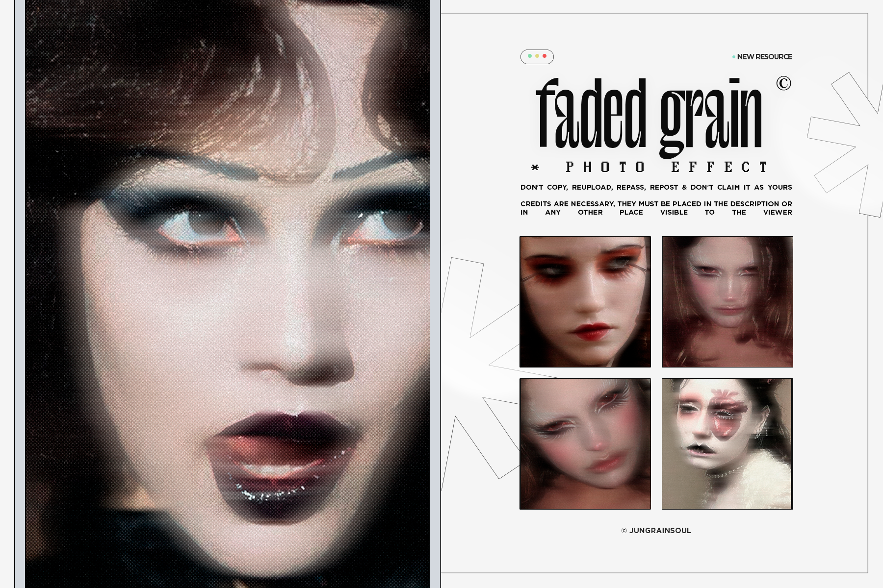 046 : faded grain | photo effect * by jungrainsoul on DeviantArt