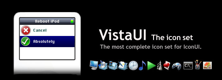 VistaUI Icon Set for IconUI