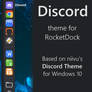 Discord theme for RocketDock by AlexyBot