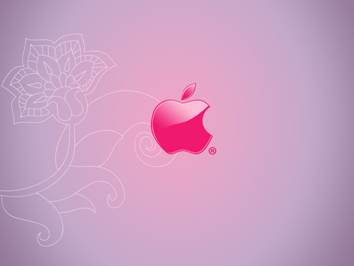 Pink Mac Apple Wallpaper