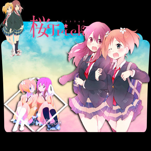 Wallpaper Sakura Trick Folder Icon By Oniisama18 On Deviantart Desktop Wallpaper