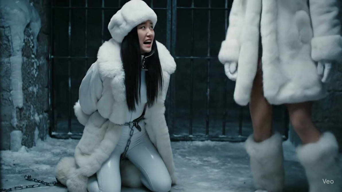 White Fur Prisoner Chained In Her Cell 4 by FurKingdomBondage on DeviantArt