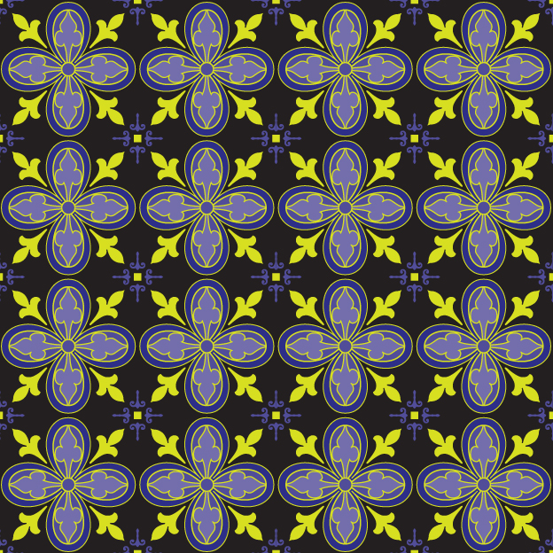 Ornate Tiles Seamless Pattern