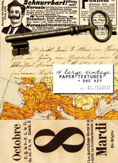 Vintage paper by mellowmint