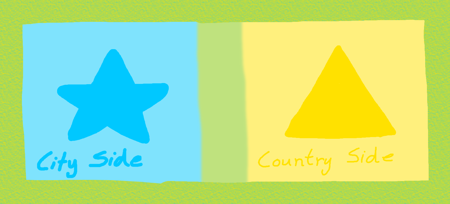 City Girl and Country Girl by Scarletkid897 on DeviantArt