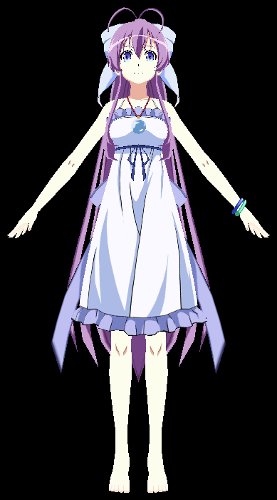 Nanana Ryuugajou - FBX 3D Model by AzureBerylBlue on DeviantArt
