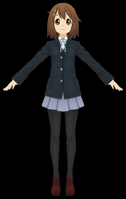 K-ON Yui Hirasawa - Fan Art - Finished Projects - Blender Artists Community