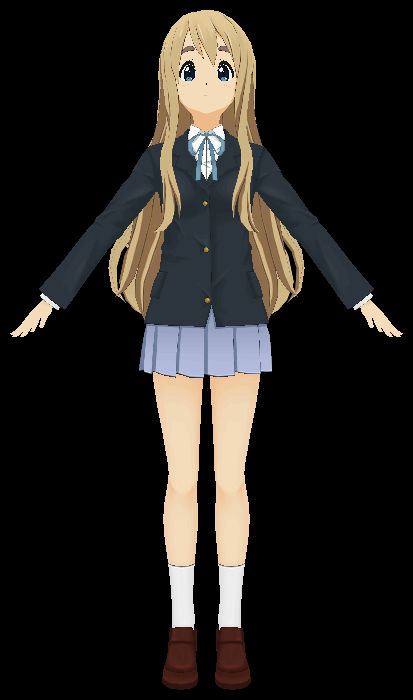 Kotobuki Tsumugi - FBX 3D Model by AzureBerylBlue on DeviantArt