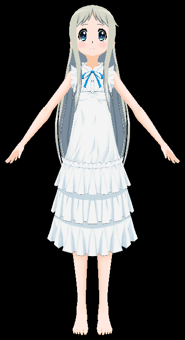 Honma Meiko - FBX 3D Model by AzureBerylBlue on DeviantArt