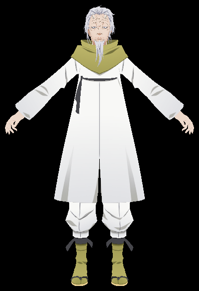 Hakurou - FBX 3D Model by AzureBerylBlue on DeviantArt