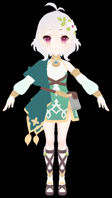 Kokkoro - FBX 3D Model by AzureBerylBlue on DeviantArt