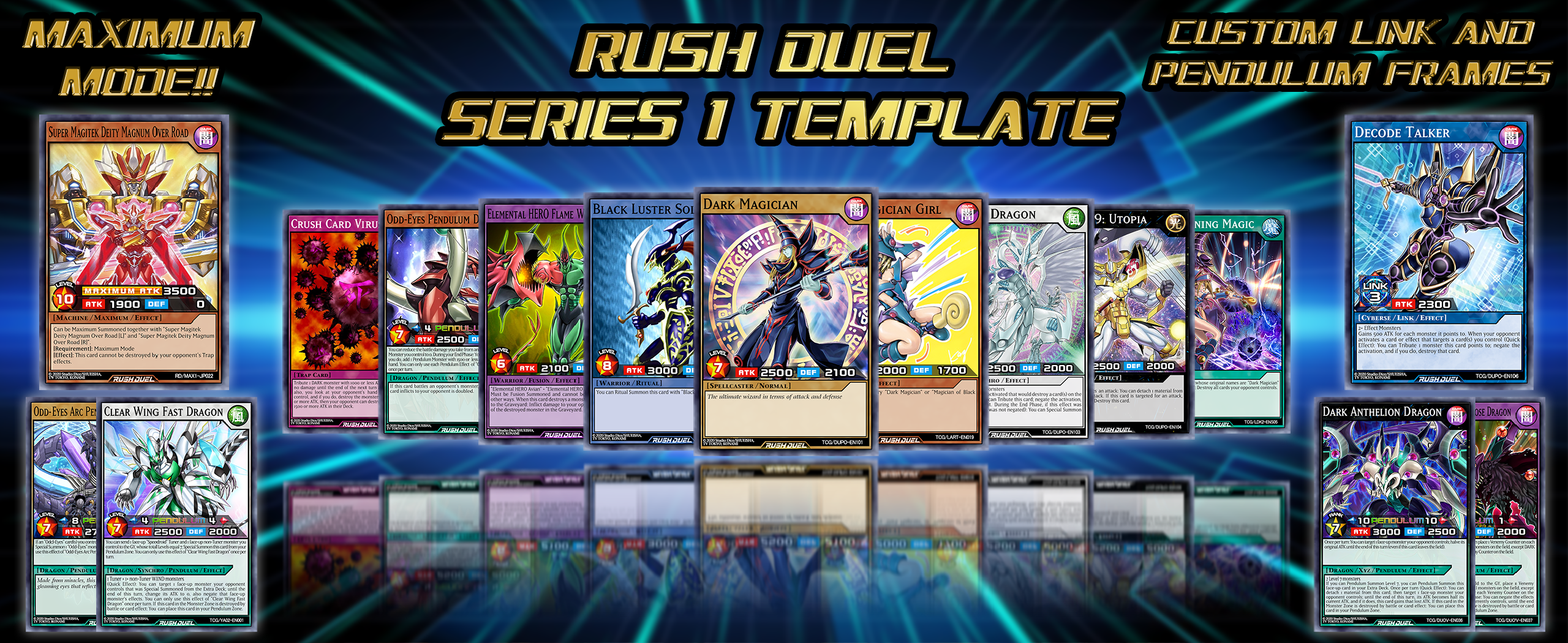 Rush Duel Template - Series 1 Proxy Template by Phanthelia on DeviantArt Rush Duel Template - Series 1 Proxy Template by Phanthelia on DeviantArt