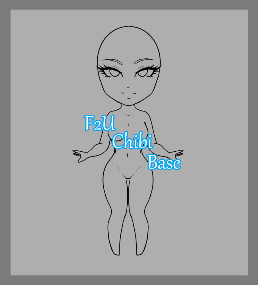F2U Chibi Base by LynnMoon on DeviantArt