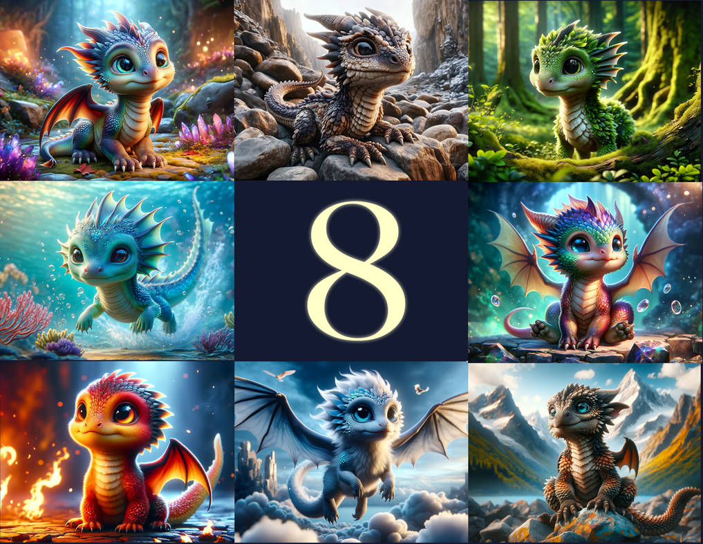Mystical Dragon Collection... by RedoX5 on DeviantArt