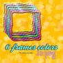 6 PNG frames colors