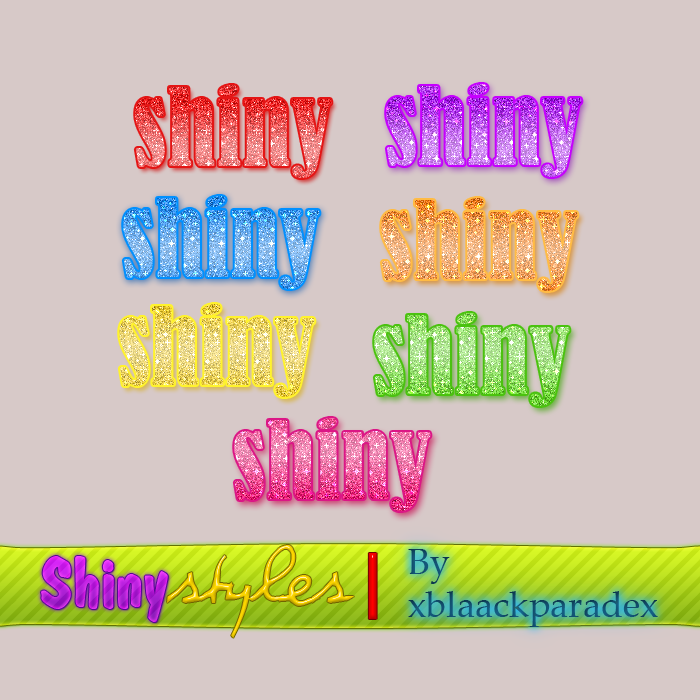 Shiny Styles by xblaackparadex on DeviantArt