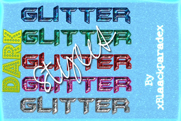 Tecno glitter Styles