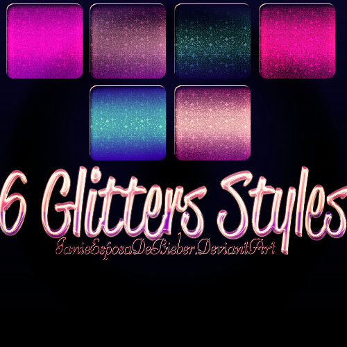 6 Glitters Styles