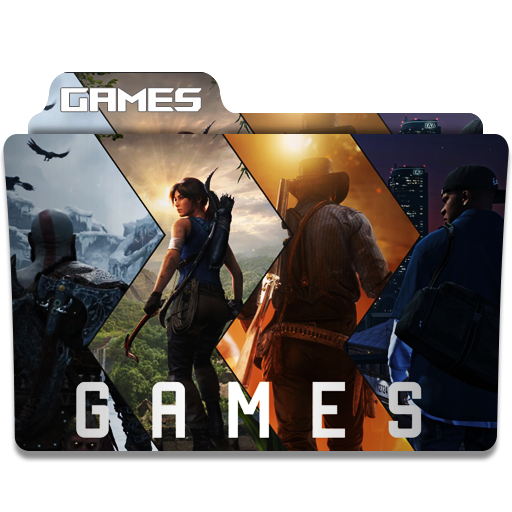 Games Folder Icon by MellowDRAG on DeviantArt
