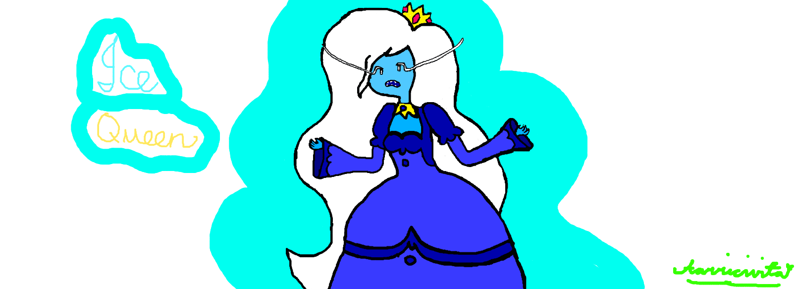 The Ice Queen by no-1adventuretimefan on DeviantArt