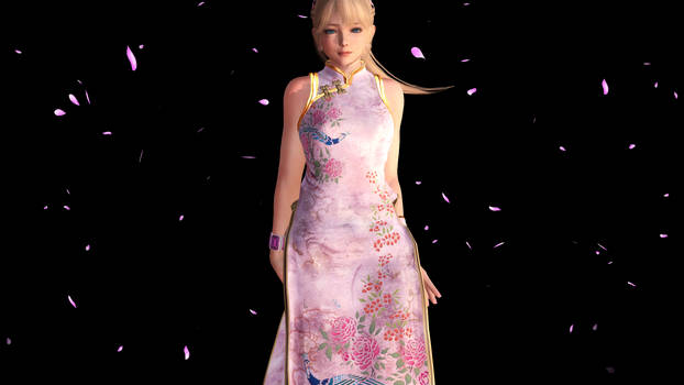 Marie Rose Chinese Dress MMD Model