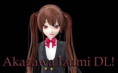 [MMD] Akazawa Izumi Model NO MORE DL by ImRussian
