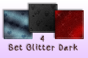 Set glitter Dark