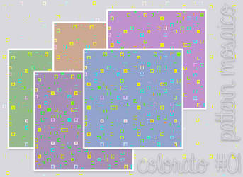 Set pattern mosaico colorato (.PAT) #01