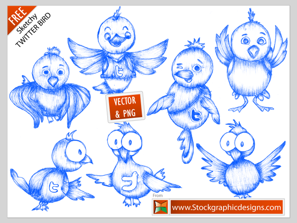 Free Twitter Bird Icons