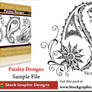 Paisley Designs Vector Pack