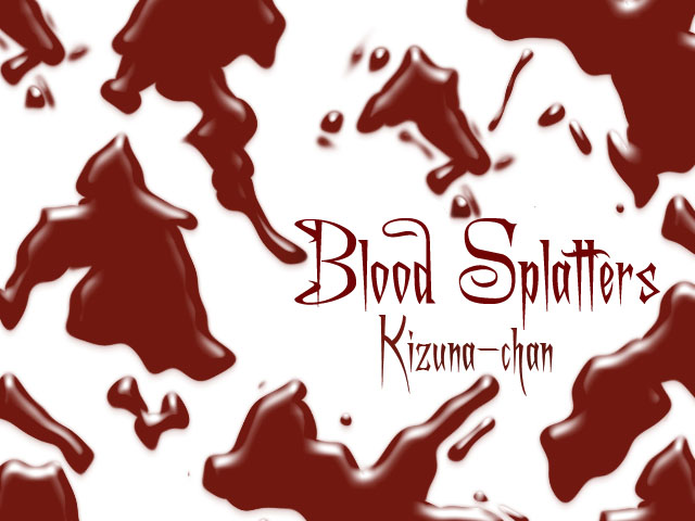 Blood Splatter Ps Brushes