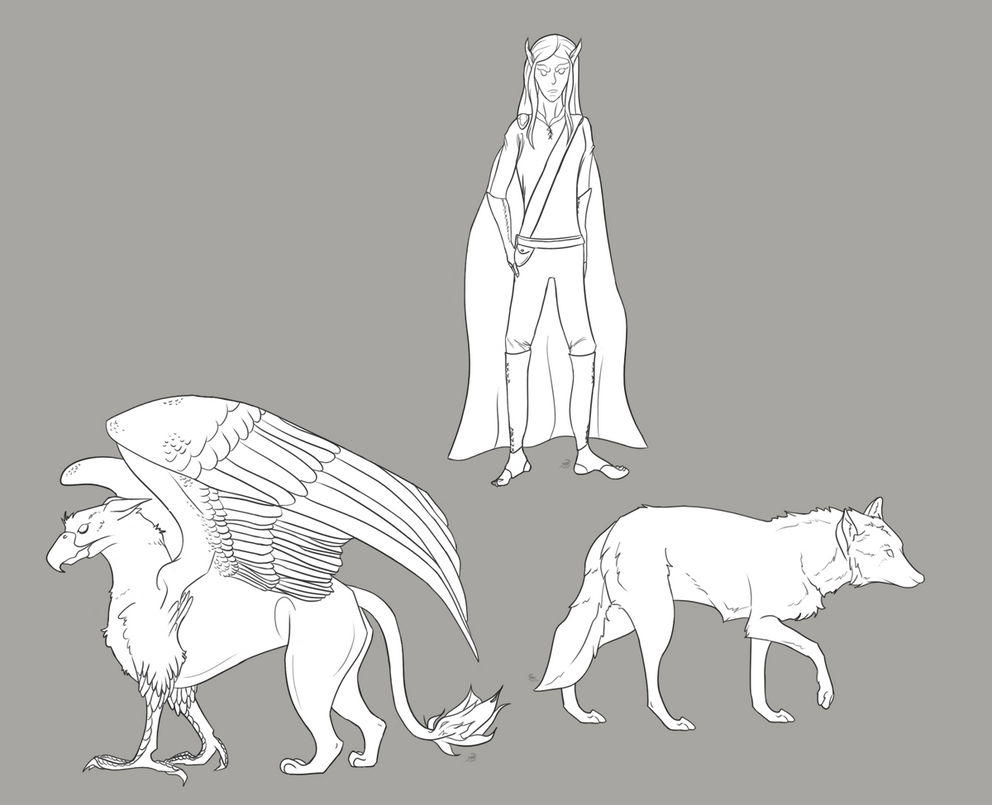 Alt. Species Colorable - Free by Blusl on DeviantArt