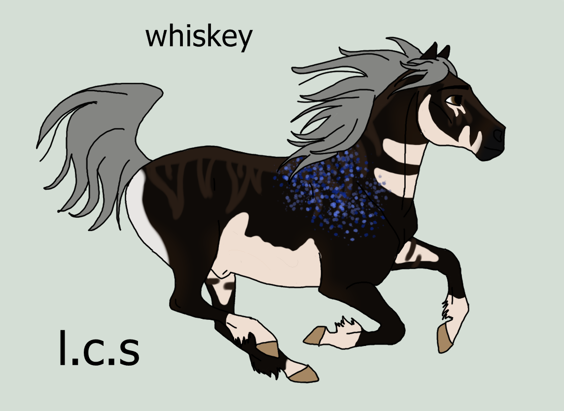 L.C.S rye whiskey