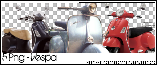 Vespa Passion PNG - set 14