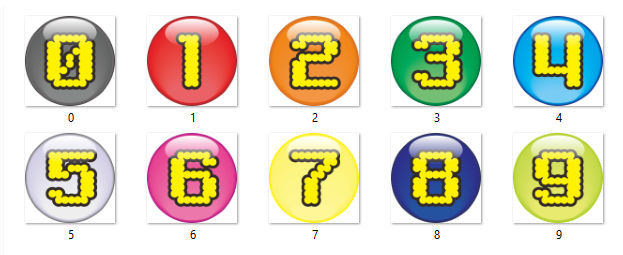 Number Icon Ball by davinmboir on DeviantArt