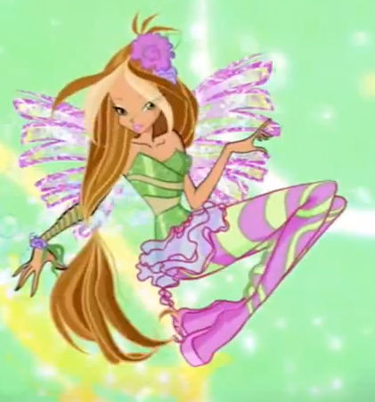 Winx Club Flora Sirenix 2d Transformation Gif By Frostmay251 On