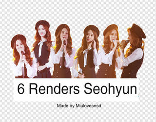 Pack Render #1 - SNSD Seohyun