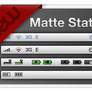MatteStatusBars for iPhone