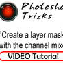 layer mask via channel mixer