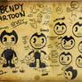 Cartoon Bendy the Dancing Demon study