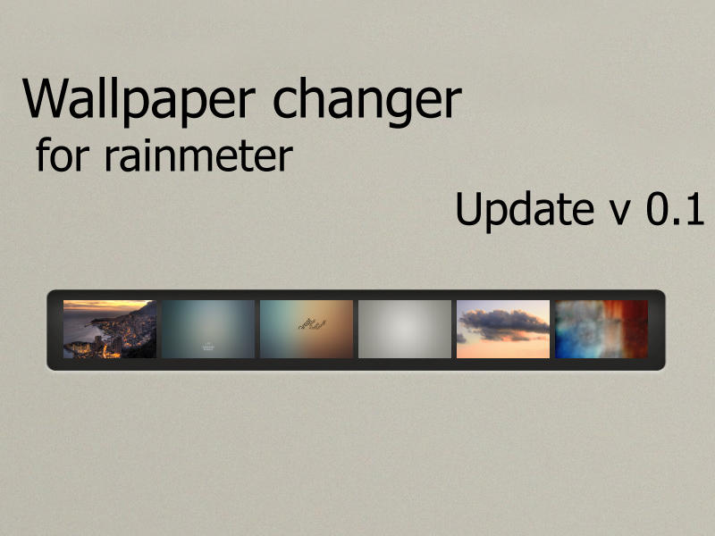Wallpaper Change For Rainmeter By Ogylf On Deviantart